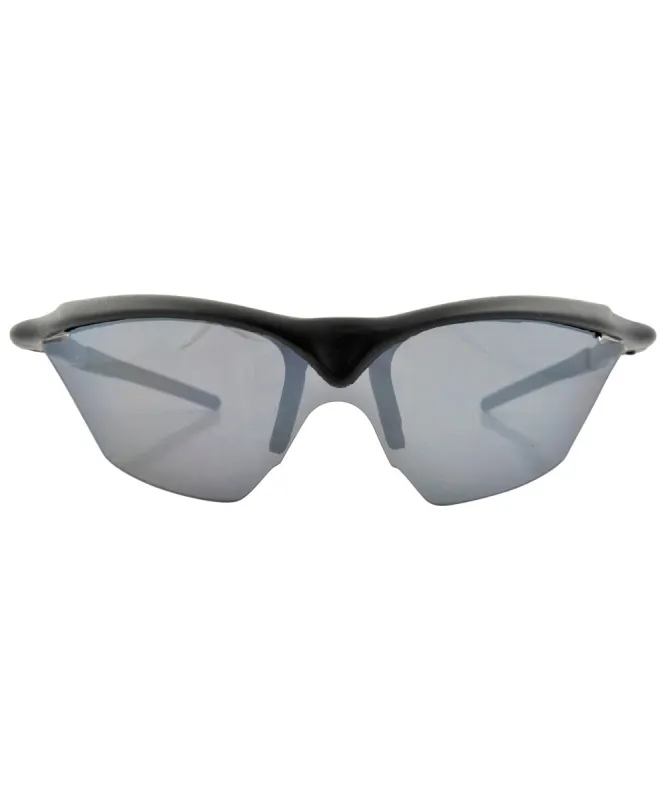 STAN Matte Black Sports Sunglasses sold by Giant Vintage
