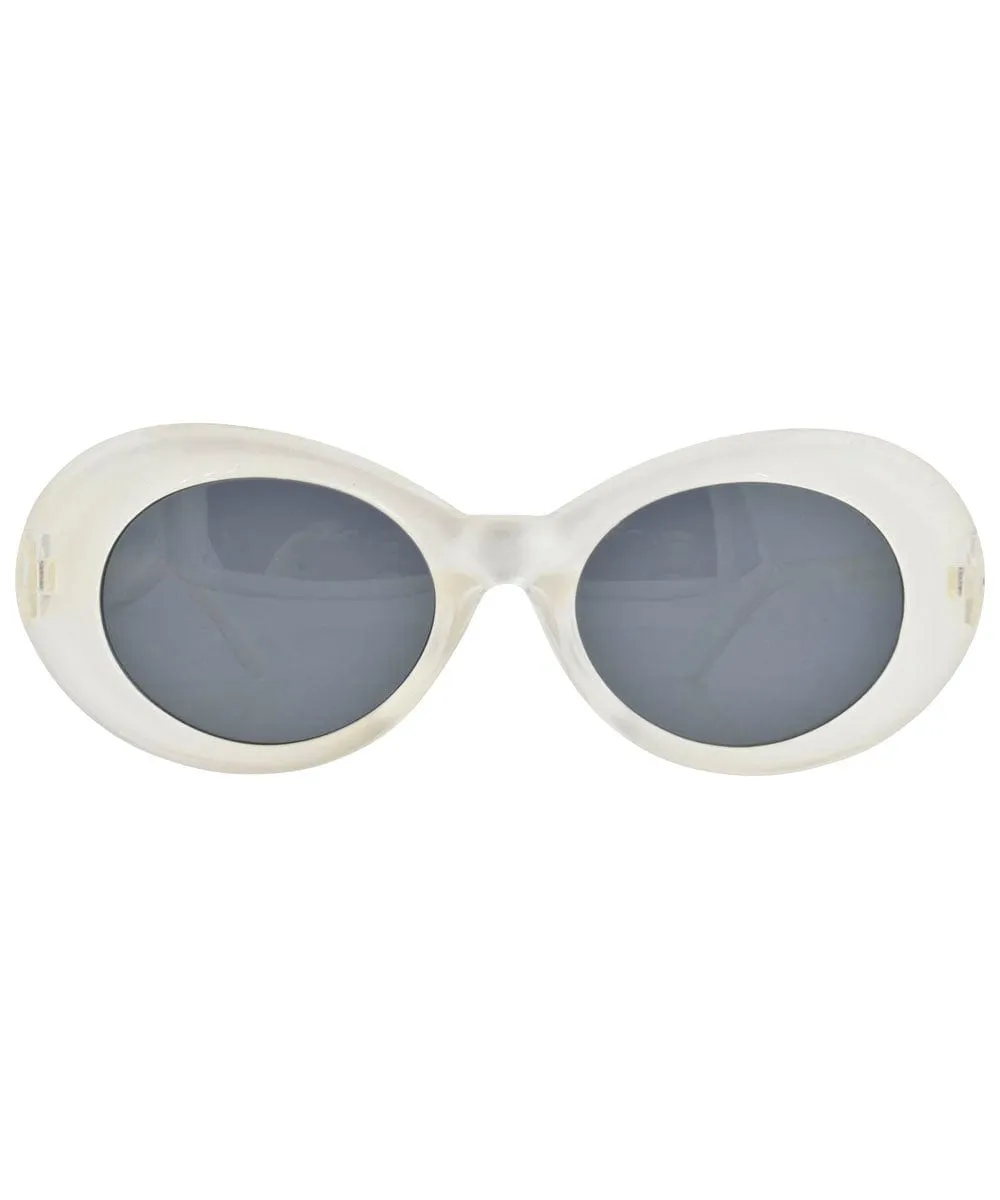 COBAIN Pearl White Mens Sunglasses sold by Giant Vintage product image thumbnail 3