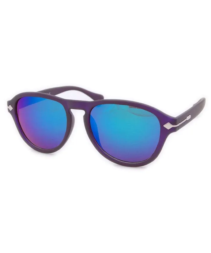 BILOXI Purple Aviator Sunglasses sold by Giant Vintage product image thumbnail 2