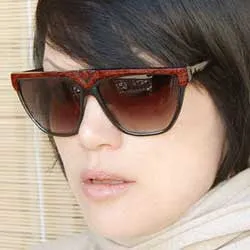 DELICIOUS Red Indie Sunglasses sold by Giant Vintage