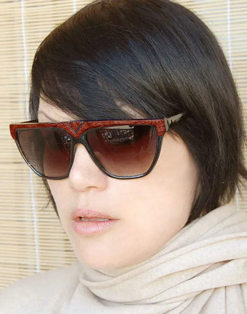 DELICIOUS Red Indie Sunglasses sold by Giant Vintage product image thumbnail 3