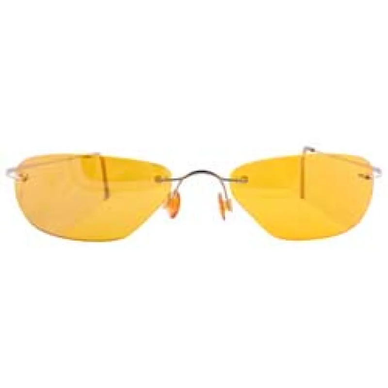 BINK Amber Rimless Sunglasses sold by Giant Vintage