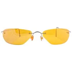 BINK Amber Rimless Sunglasses sold by Giant Vintage