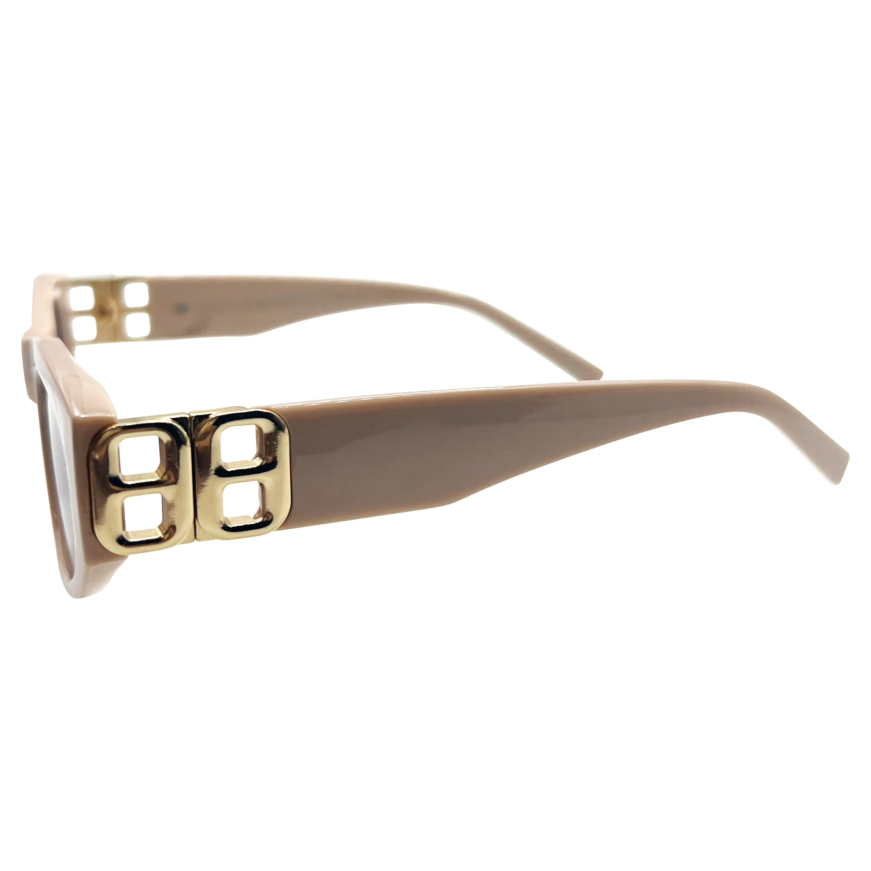 BOWLS Nude Cat-Eye Sunglasses sold by Giant Vintage product image thumbnail 2