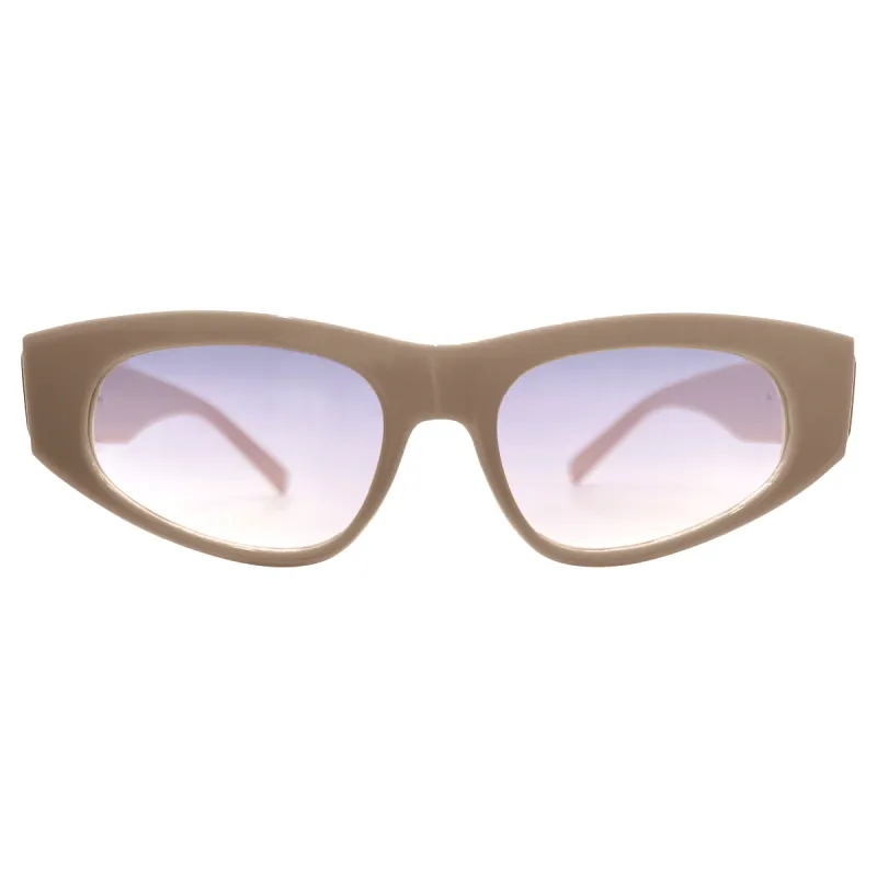 BOWLS Nude Cat-Eye Sunglasses sold by Giant Vintage