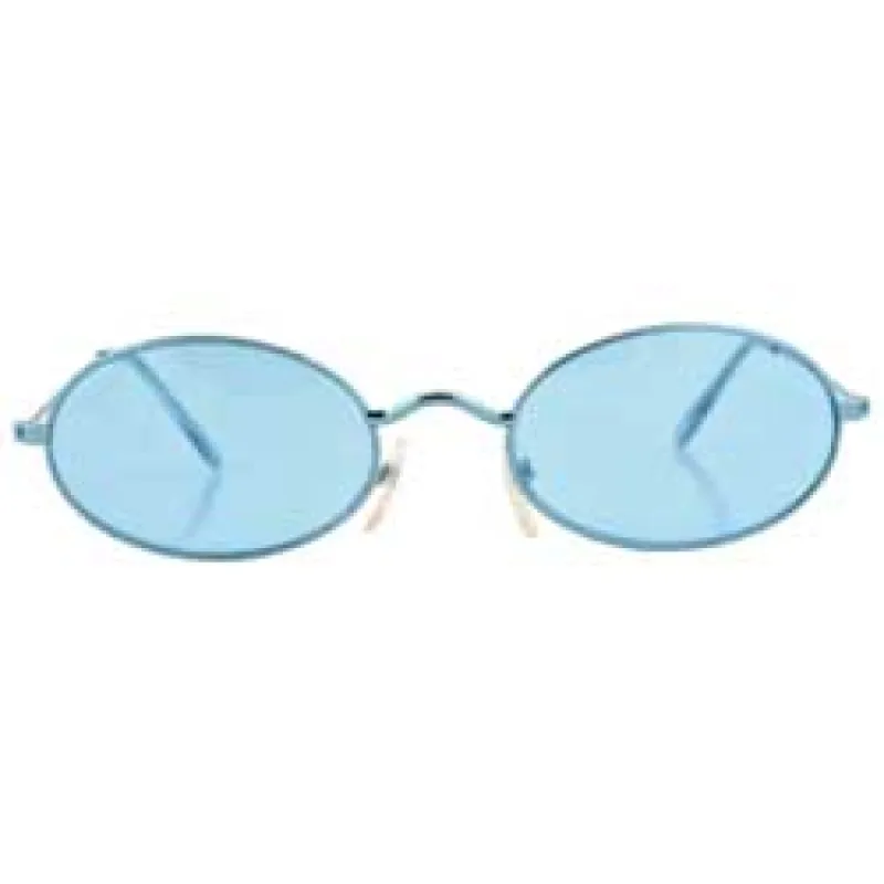 UPGRADE Blue/Blue Oval Sunglasses sold by Giant Vintage