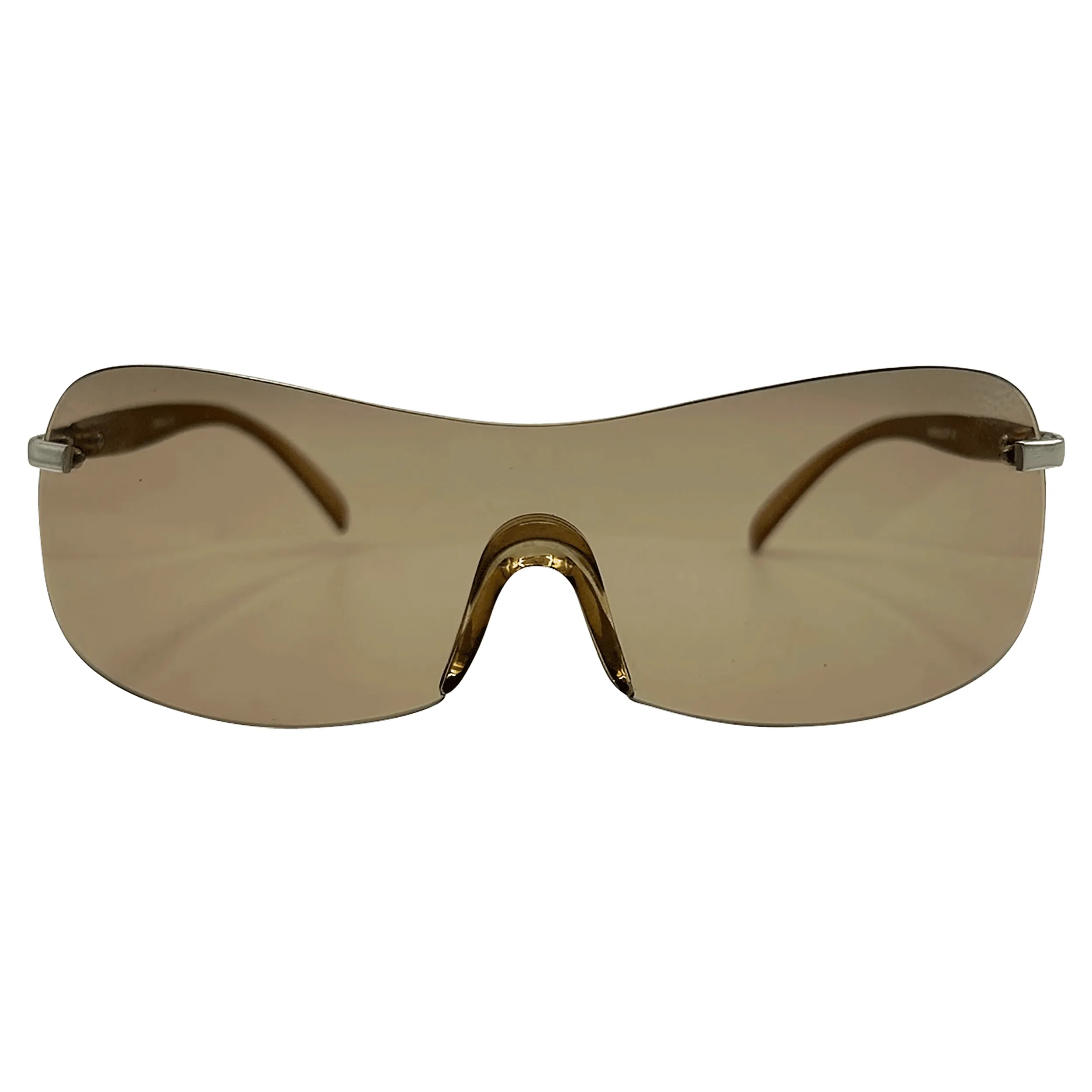 LEMONADE Rimless Shield Sunglasses sold by Giant Vintage product image thumbnail 5