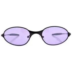 MIXED Purple/Black Oval Sunglasses sold by Giant Vintage product image thumbnail 2