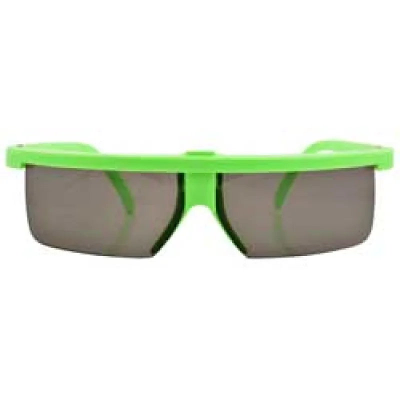 SQUATTER Green Fashion-Forward Sunglasses sold by Giant Vintage
