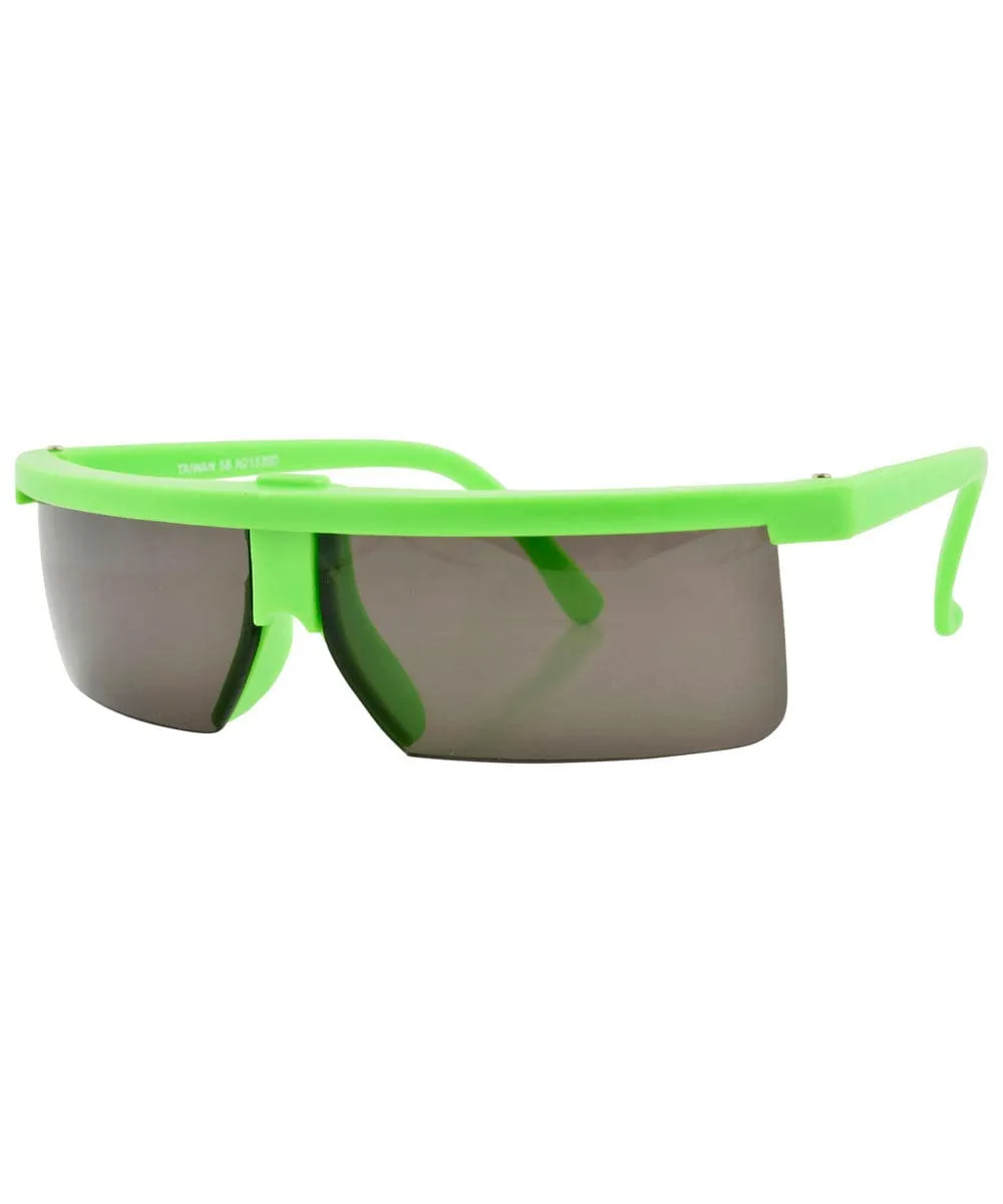 SQUATTER Green Fashion-Forward Sunglasses sold by Giant Vintage product image thumbnail 2