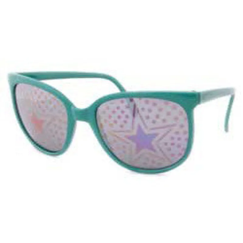STARDOT Green 80s Sunglasses sold by Giant Vintage