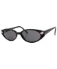 ADORBULOUS Black/White Cat-Eye Sunglasses sold by Giant Vintage