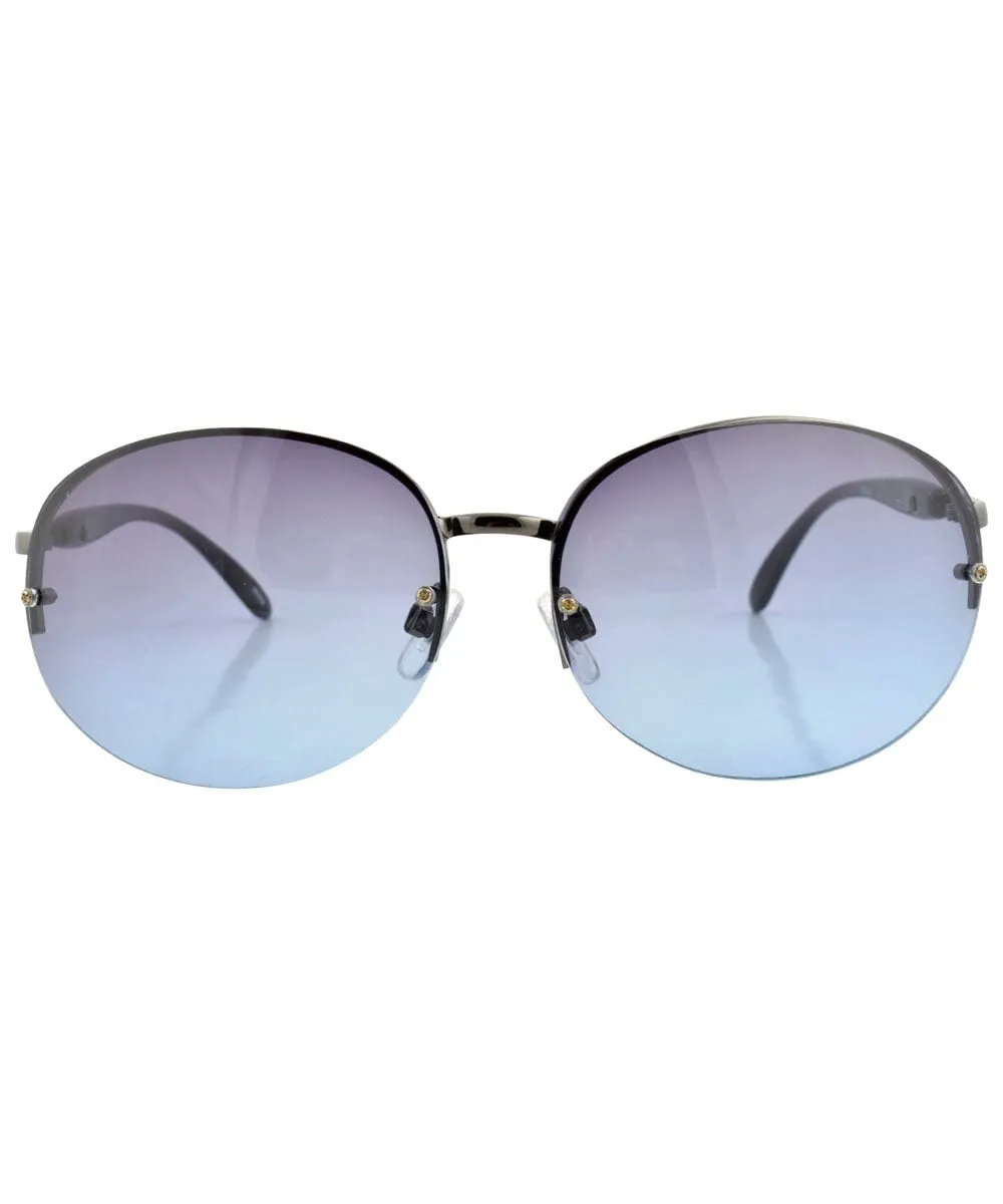 FACE Midnight Rimless Sunglasses sold by Giant Vintage product image thumbnail 3