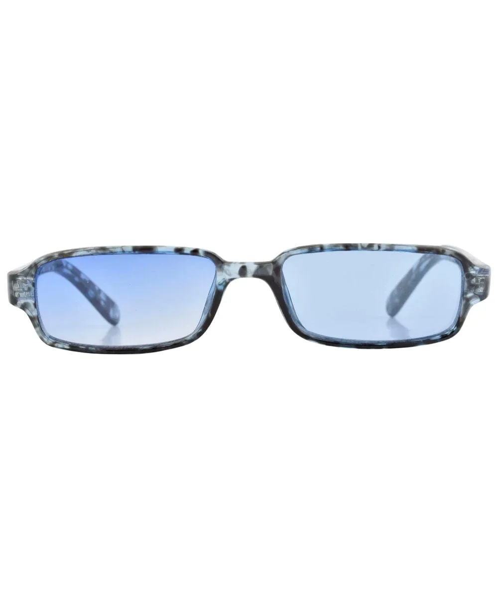 TUBEZ Bluespeck Teeny Micro-Square Sunglasses sold by Giant Vintage product image thumbnail 3