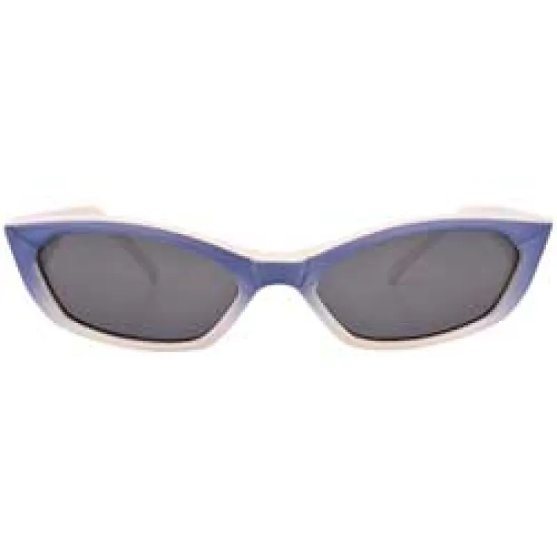 KEVIN Blue Cat-Eye Sunglasses sold by Giant Vintage