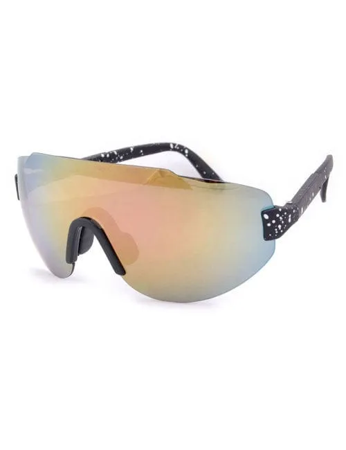 STEEZ Black/Black Sports Sunglasses sold by Giant Vintage product image thumbnail 2