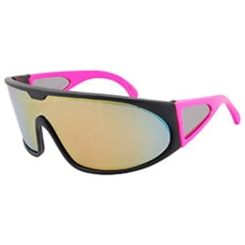 SLOPES Pink/Gold Shield Sunglasses sold by Giant Vintage