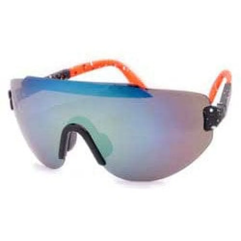 STEEZ Black/Orange Sports Sunglasses sold by Giant Vintage