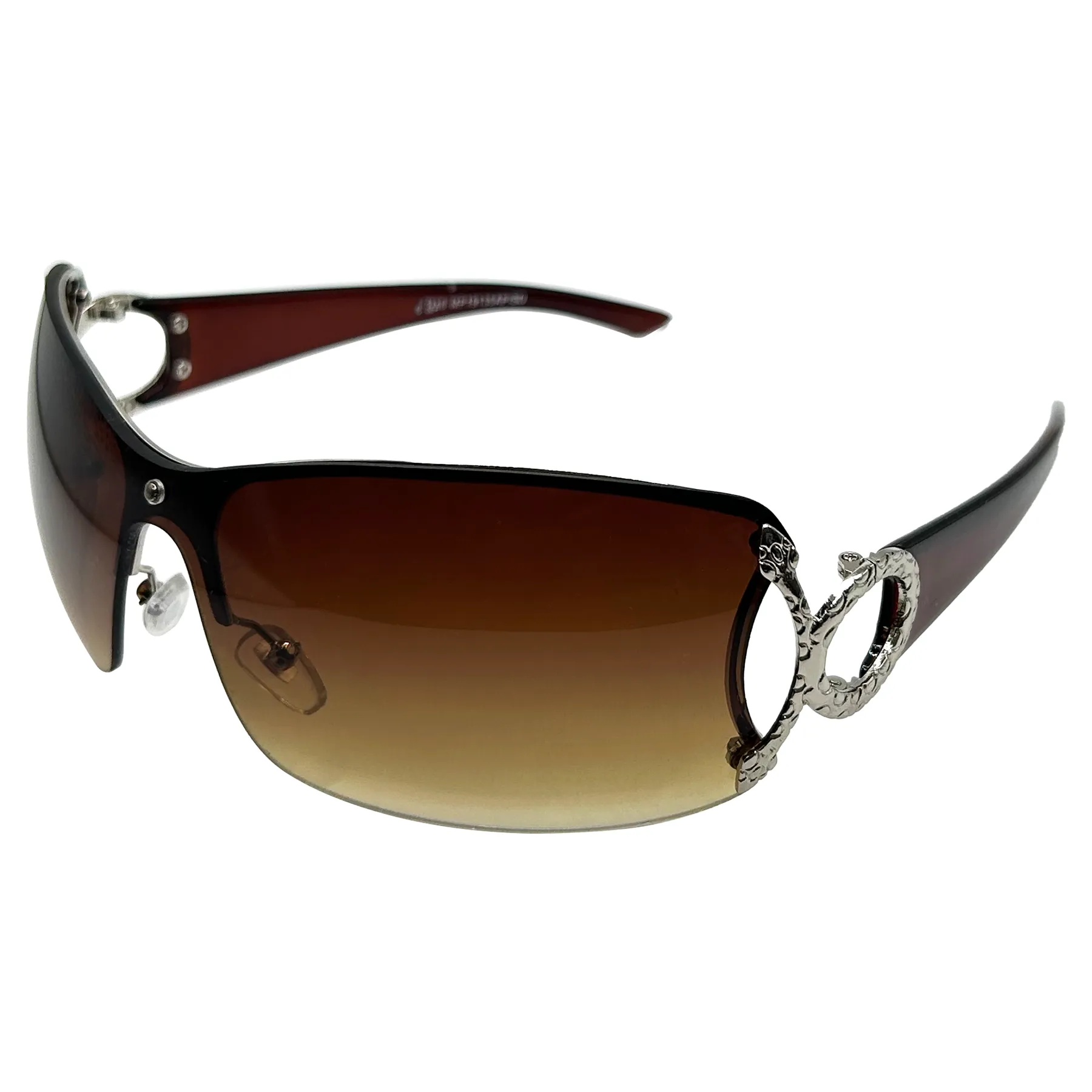 VIPER Shield Y2K Sunglasses With Snake Detail sold by Giant Vintage product image thumbnail 5