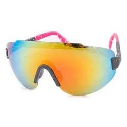 STEEZ Black/Pink Sports Sunglasses sold by Giant Vintage