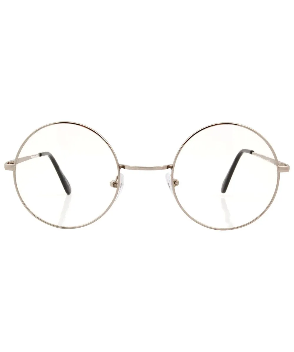 LEMMON Silver Clear Glasses sold by Giant Vintage product image thumbnail 3