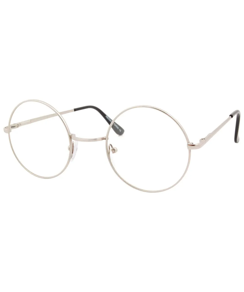 LEMMON Silver Clear Glasses sold by Giant Vintage product image thumbnail 2