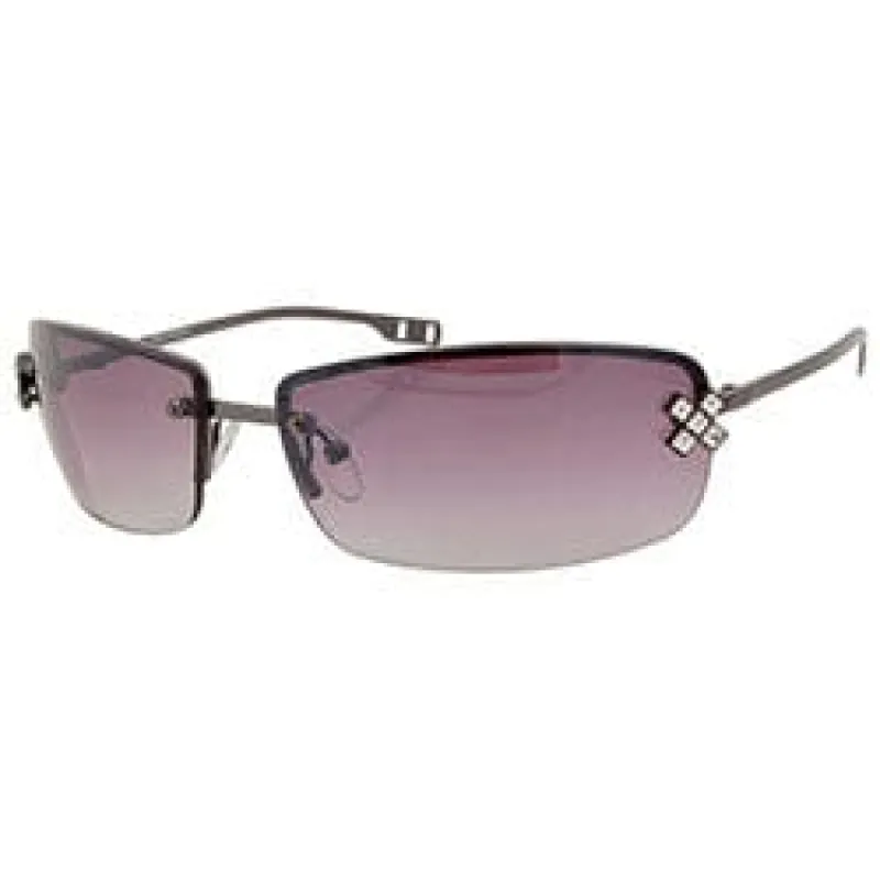 EXCESS zircon Rimless Sunglasses sold by Giant Vintage