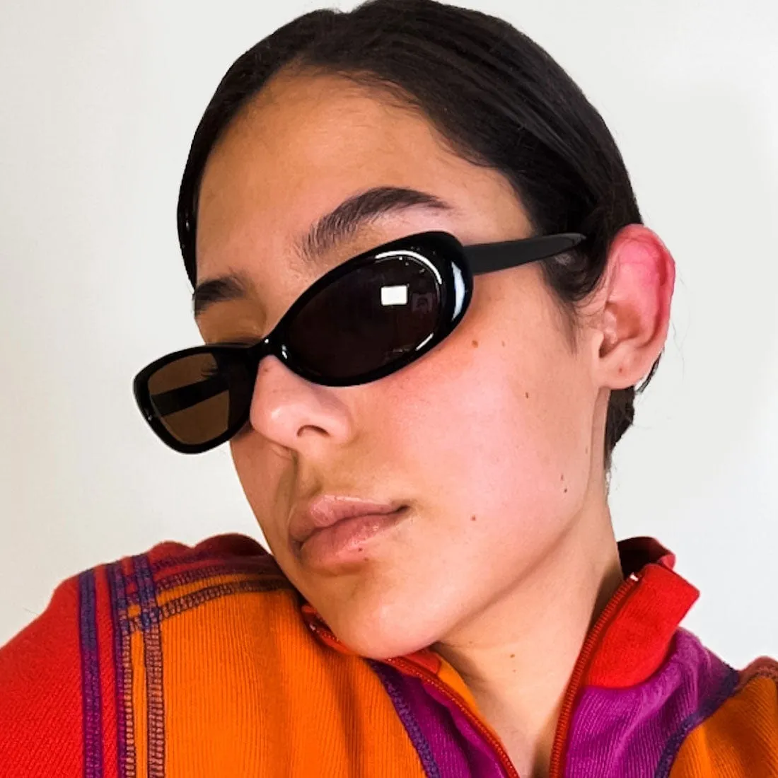 REGULARS Oval Sunglasses sold by Giant Vintage product image thumbnail 2