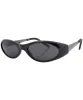 CAT-TAGEOUS Black Cat-Eye Sunglasses sold by Giant Vintage