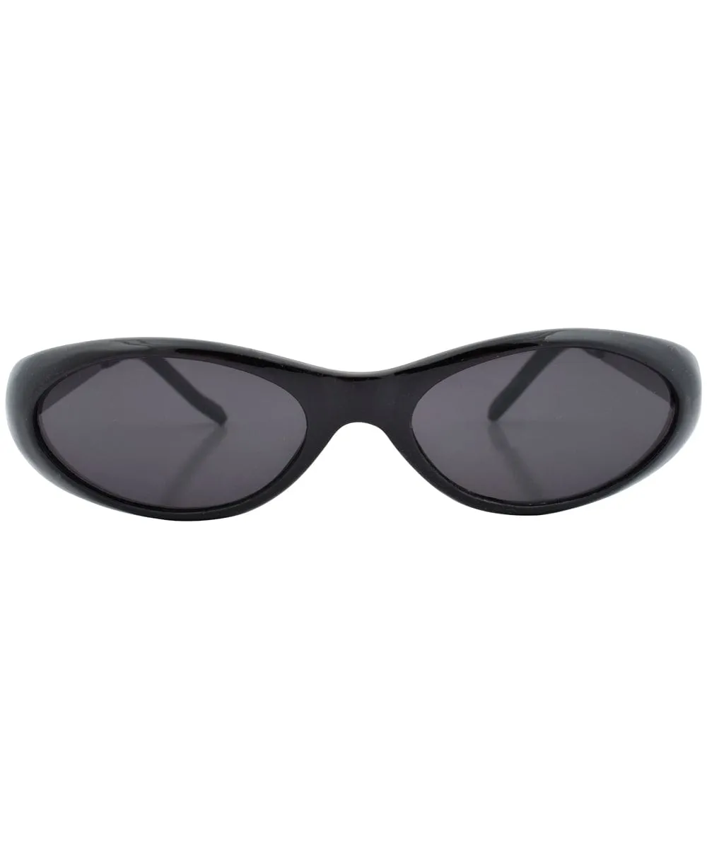 CAT-TAGEOUS Black Cat-Eye Sunglasses sold by Giant Vintage product image thumbnail 2
