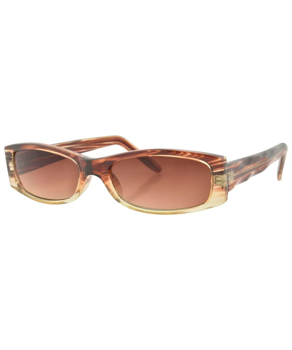 STINKER Brown Indie Sunglasses sold by Giant Vintage product image thumbnail 3
