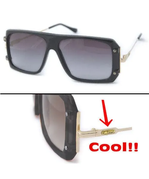 COOL Black Hip-Hop Sunglasses sold by Giant Vintage product image thumbnail 2