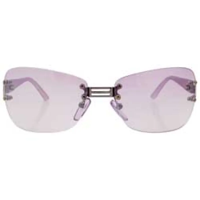MOVER Purple Rimless Sunglasses sold by Giant Vintage