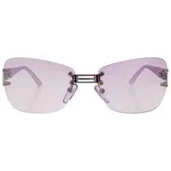 MOVER Purple Rimless Sunglasses sold by Giant Vintage
