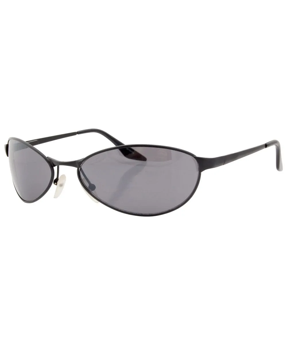 QUICK Black Aviator Sunglasses sold by Giant Vintage product image thumbnail 2