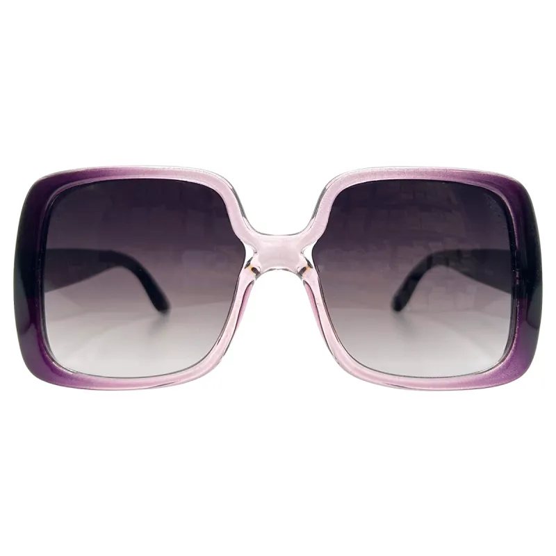 JOJO Purple Oversized Sunglasses sold by Giant Vintage