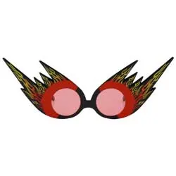 FLAMERS Red/Fire Freaky Club Kid Sunglasses sold by Giant Vintage