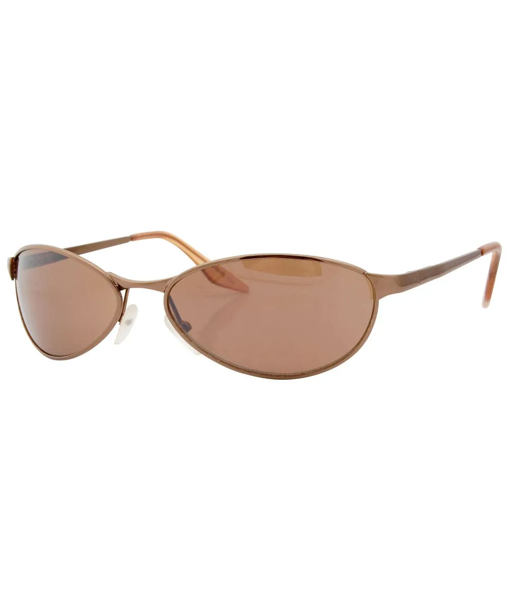 QUICK Copper Aviator Sunglasses sold by Giant Vintage product image thumbnail 2
