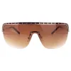 OUT OF CONTROL Studded Shield Sunglasses sold by Giant Vintage