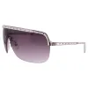 OUT OF CONTROL Studded Shield Sunglasses sold by Giant Vintage