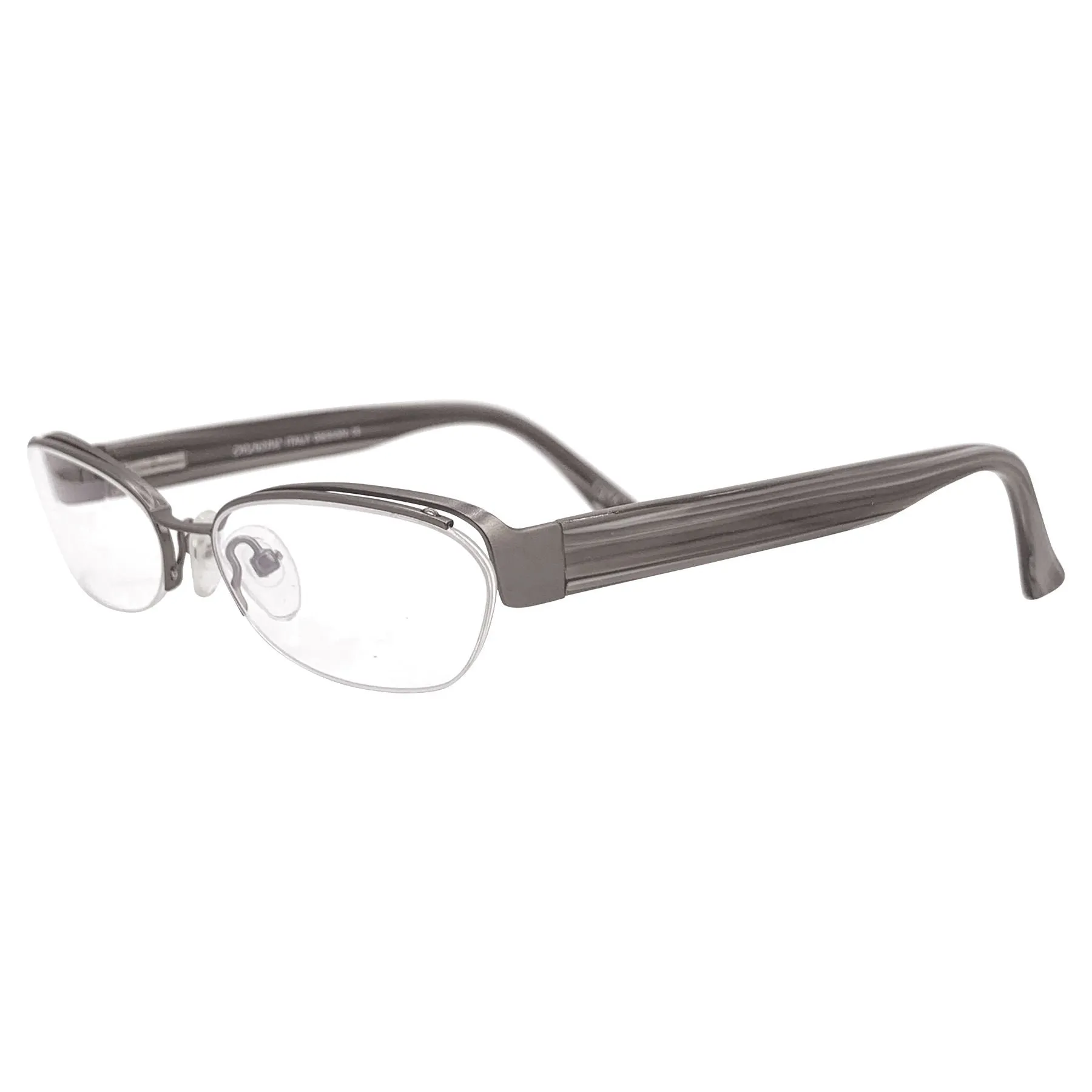 POKER FACE 90's Clear Bayonetta Glasses sold by Giant Vintage product image thumbnail 3