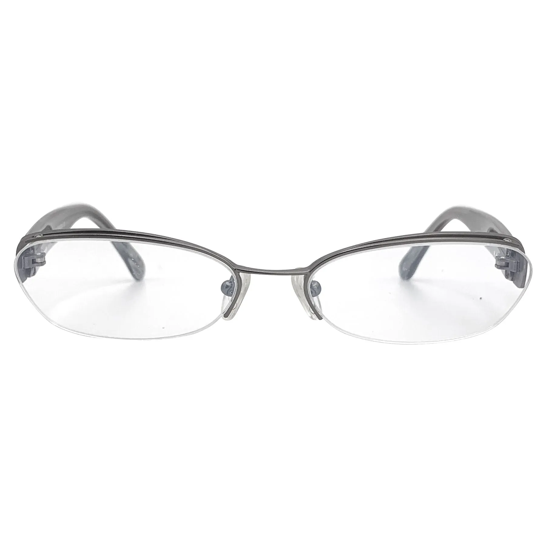 POKER FACE 90's Clear Bayonetta Glasses sold by Giant Vintage