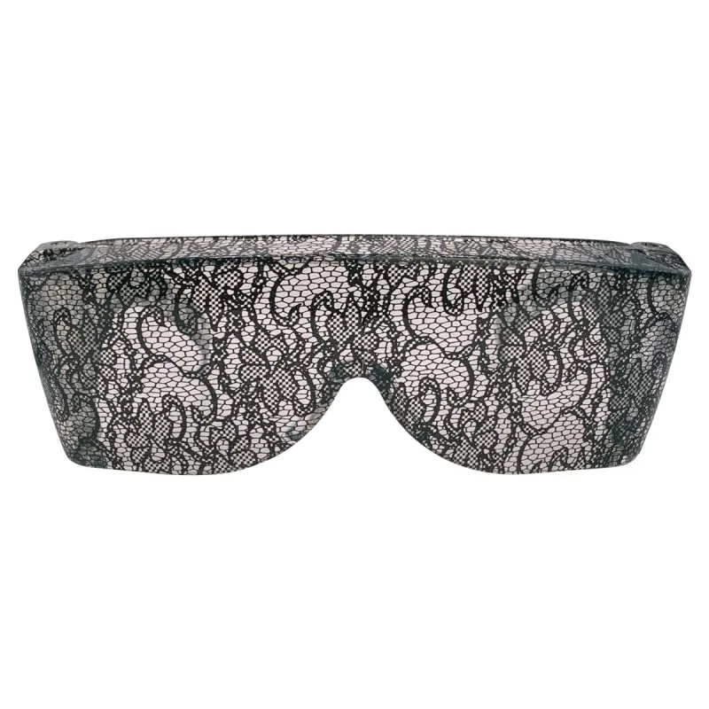FAME MONSTER Lace Printed Shield Sunglasses sold by Giant Vintage