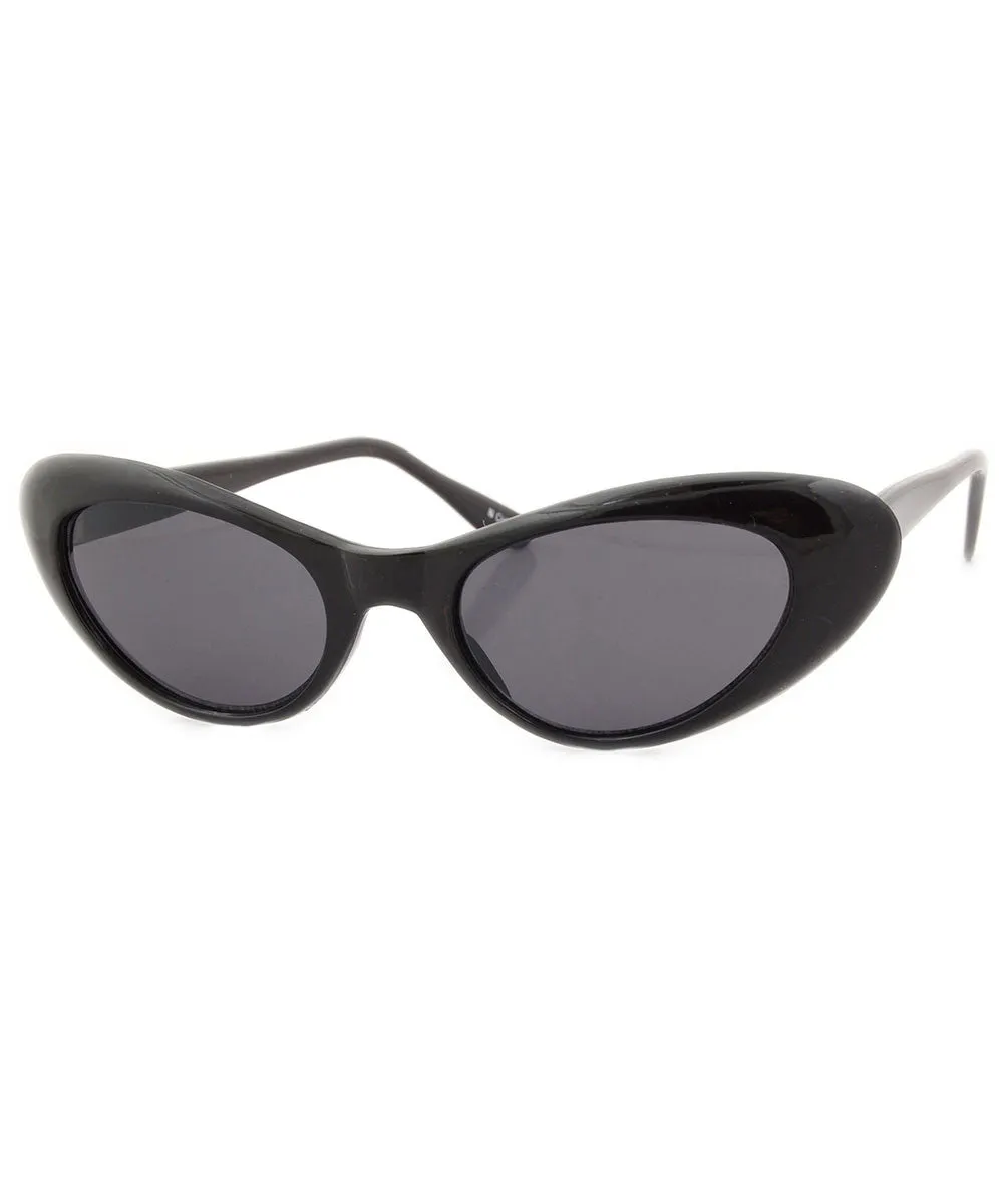 EMKAY Black/SD Cat-Eye Sunglasses sold by Giant Vintage