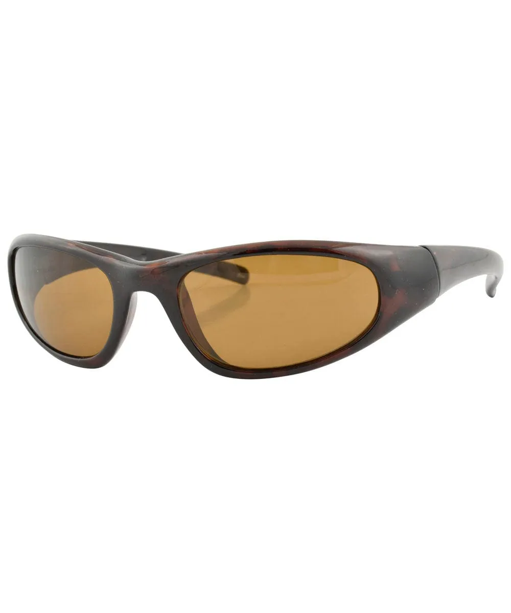 GARB Tortoise/Brown Sports Sunglasses sold by Giant Vintage product image thumbnail 2