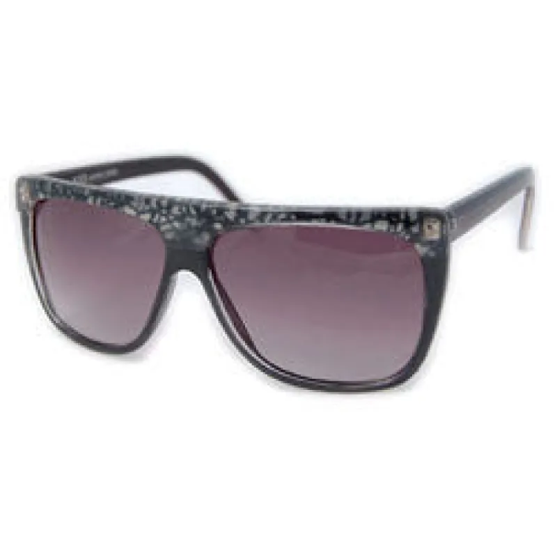 FULL SET Black/Gray 80s Sunglasses sold by Giant Vintage