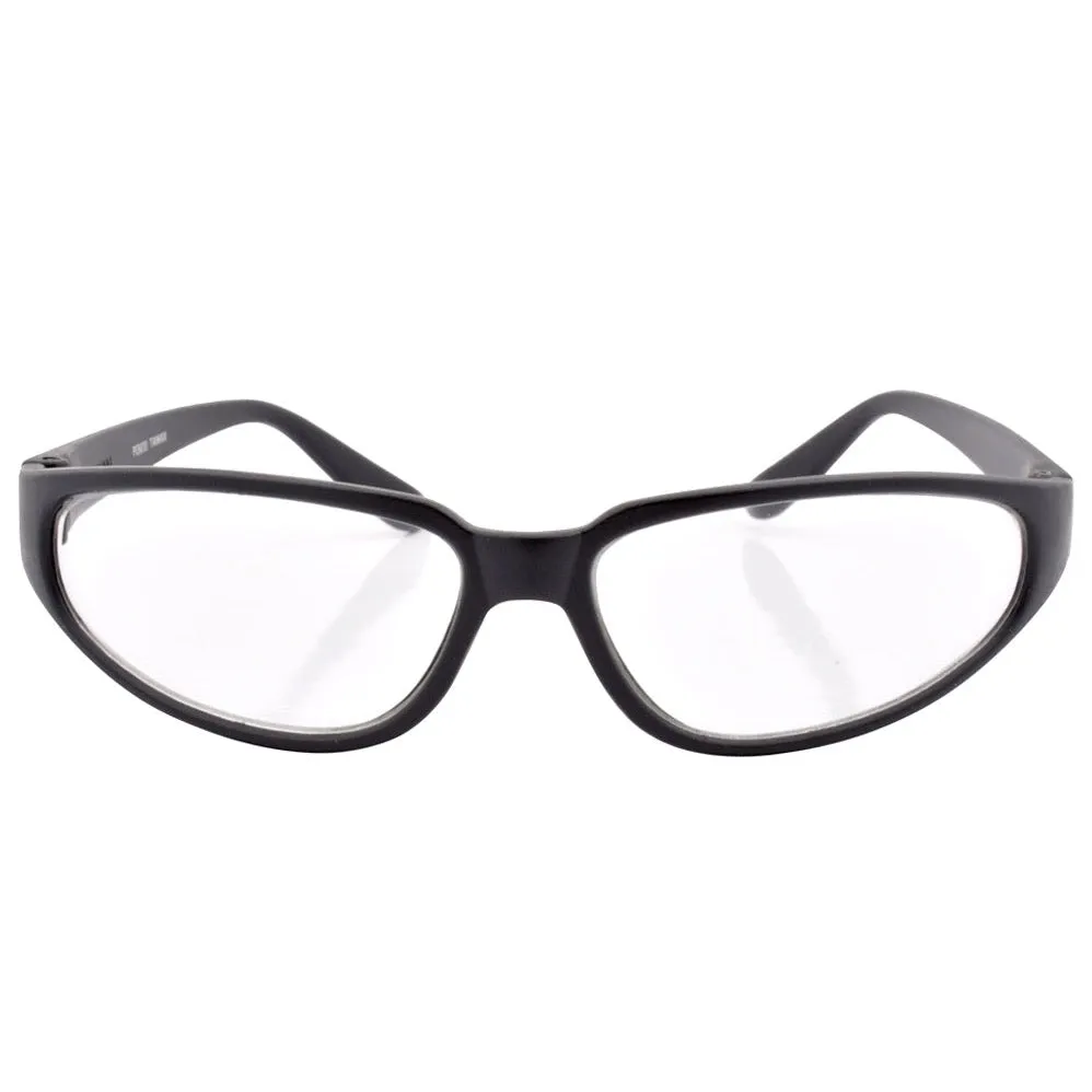 FRIED Black Clear Sports Glasses sold by Giant Vintage