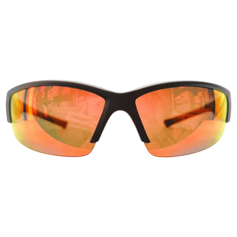CONCEITED Orange RV/Silver Sports Sunglasses *As Seen On: Cassie* sold by Giant Vintage