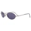 BUENO 90’s Metal Oval Sunglasses sold by Giant Vintage
