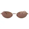 BUENO 90’s Metal Oval Sunglasses sold by Giant Vintage